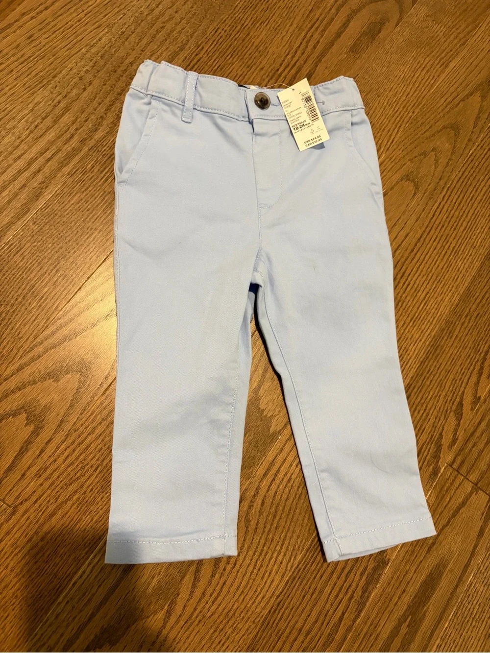 NWT The Children’s Place Boys Chino Pants size 18-24 months